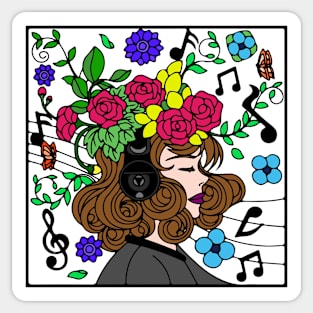 Music 111 (Style:1) Sticker